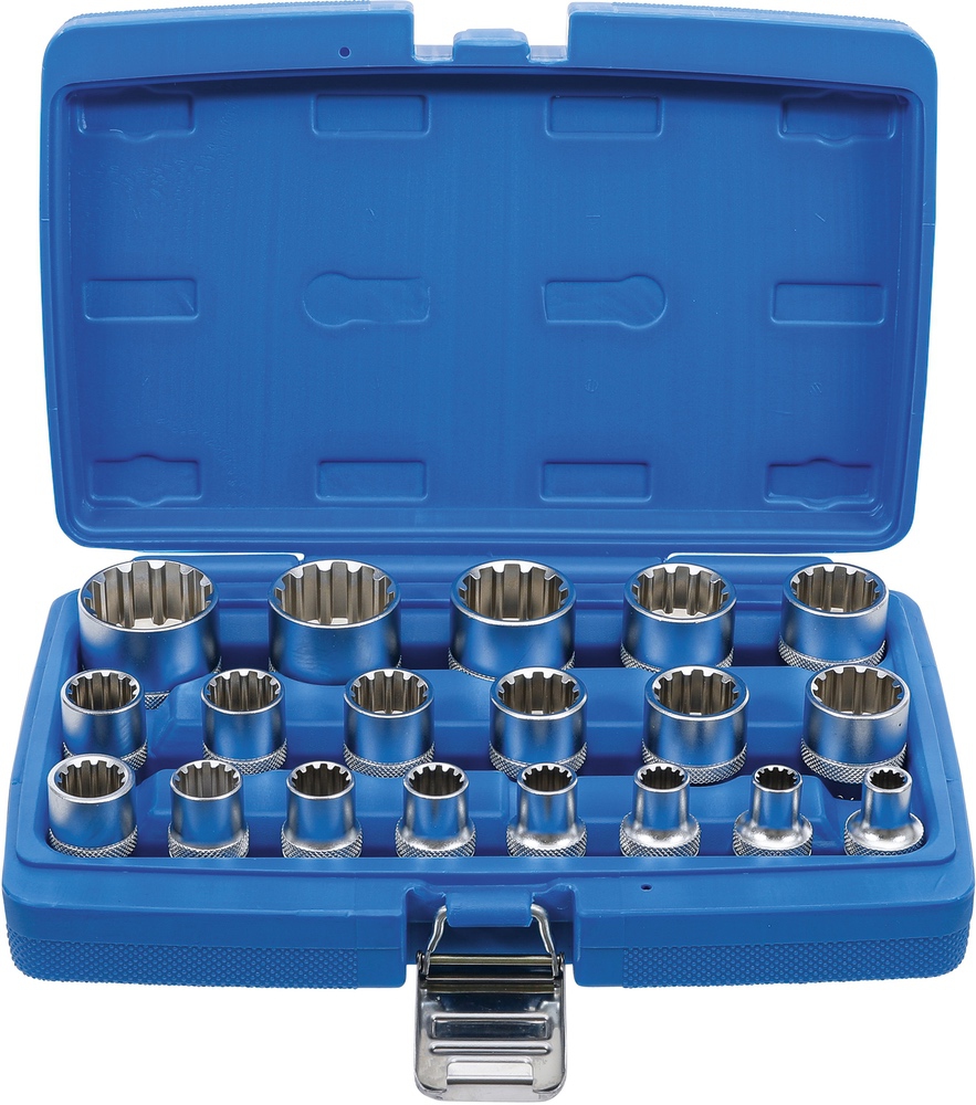 Sada nástrčných hlavic Gear Lock | 12 Sada nástrčných hlavic Gear Lock | 12
