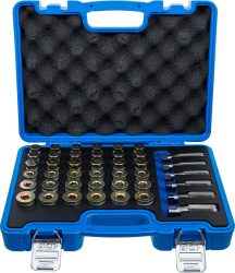 Sada pro opravu závitů olejových van | 114dílná