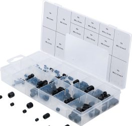 Sada šroubů vnitřní červ | 160dílná