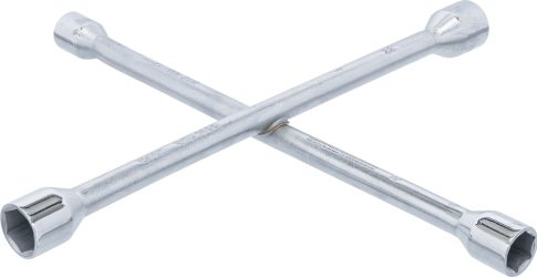 Křížový klíč na kola | pro osobní vozidla | 17 x 19 x 22 mm x 13/16"