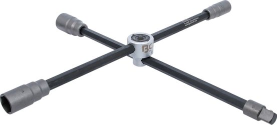 Křížový klíč na kola nákladních vozidel | skládací | čtyřhran | 24 x 27 x 32 x 20 mm (3/4")