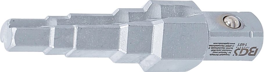 Kombinovaný stupňovitý klíč | vnější čtyřhran 12