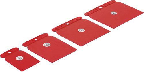 Sada malířské stěrky | plast | 50 / 80 / 100 / 120 mm | 4dílná