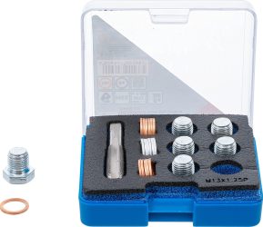 Sada pro opravu závitů olejových van | M13 x 1