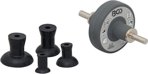 Přípravek lapovací na ventily motoru se dvěma přísavkami