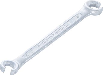 Otevřený oboustranný očkový klíč | 8 x 9 mm