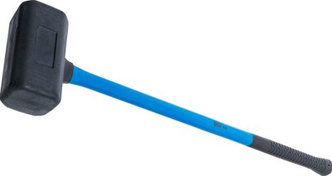 Palička s nylonovou hlavou | sklolaminátová násada | bez zpětného rázu | Ø 105 mm | 4500 g