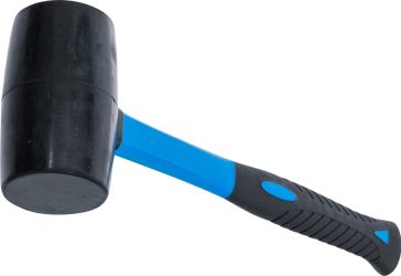 Gumová palička | sklolaminátová násada | černá hlava | Ø 65 mm | 720 g