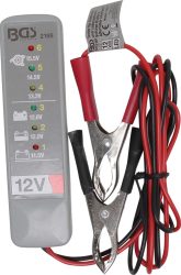 Akumulátor a zkoušečka nabíjecího systému