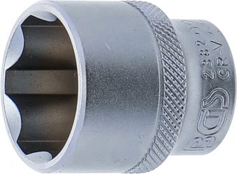 Nástrčná hlavice Super Lock | 10 mm (3/8") | 22 mm