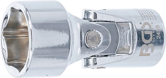 Šestihranná nástrčná hlavice s kardanovým kloubem | 10 mm (3/8") | 18 mm