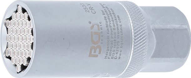 Univerzální nástrčná hlavice | 10 mm (3/8") | 9 - 21 mm