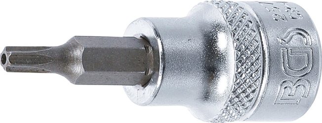 Nástrčná hlavice | 10 mm (3/8") | T-profil (pro Torx) s otvorem T20