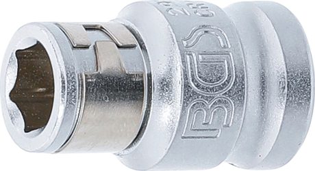 Bitový adaptér s koulí | vnitřní čtyřhran 10 mm (3/8") | vnitřní šestihran 8 mm (5/16")