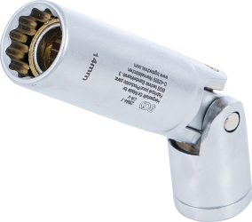 Sada kloubových šestihranných hlavic na žhavicí svíčky dvanáctihranná | 10 mm (3/8") | 14 mm