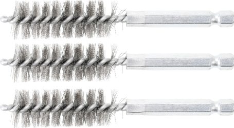 Sada ocelových kartáčů | 16 mm | 6