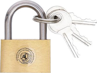 Mosazný visací zámek | 30 mm