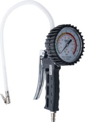 Pistole pro huštění pneumatik s manometrem | 0 - 12 barů