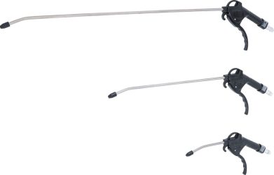 Sada pneumatické ofukovací pistole | 110 / 300 / 500 mm | 3dílná