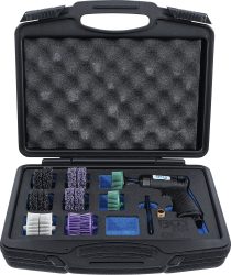 Sada pneumatické kartáčové brusky | 17dílná