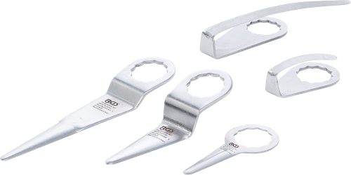 Sada nožů pro pneumatické odřezávání lepených autoskel | pro BGS 3218