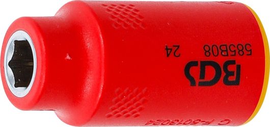 VDE nástrčná hlavice šestihranná | 10 mm (3/8") | 8 mm