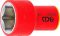 VDE nástrčná hlavice šestihranná | 10 mm (3/8") | 21 mm