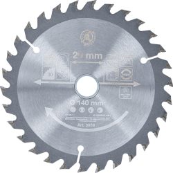 Pilový kotouč ze slinutého karbidu | Ø 140 x 20 x 2