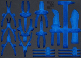 Vložka do dílenského vozíku 3/3 | prázdná | pro BGS 4011