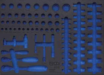 Vložka do dílenského vozíku 3/3 | prázdná | pro BGS 4015