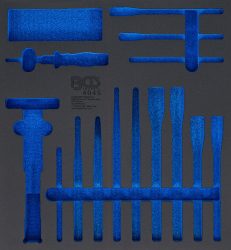 Vložka do dílenského vozíku 2/3 | prázdná | pro BGS 4045