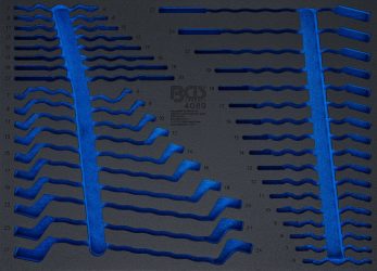 Vložka do dílenského vozíku 3/3 | prázdná | pro BGS 4089