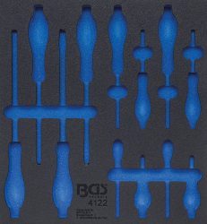 Vložka do dílenského vozíku 2/3 | prázdná | pro BGS 4122