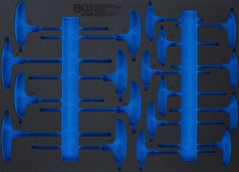 Vložka do dílenského vozíku 3/3 | prázdná | pro BGS 4148