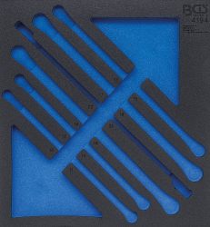 Vložka do dílenského vozíku 2/3 | prázdná | pro BGS 4194