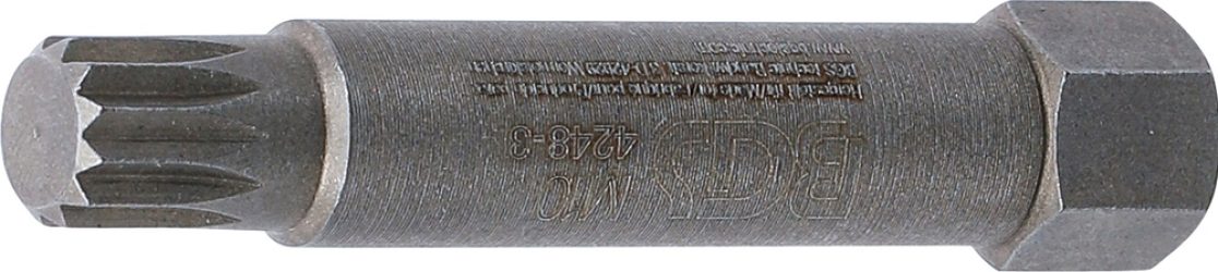 Speciální bit pro demontáž řemenic u alternátorů | vnitřní tisícihran (pro XZN) M10 x 64 mm