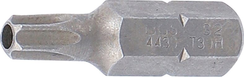 Bit | Délka 30 mm | pohon vnější šestihran 8 mm (5/16") | T-profil (pro Torx) s otvorem T30