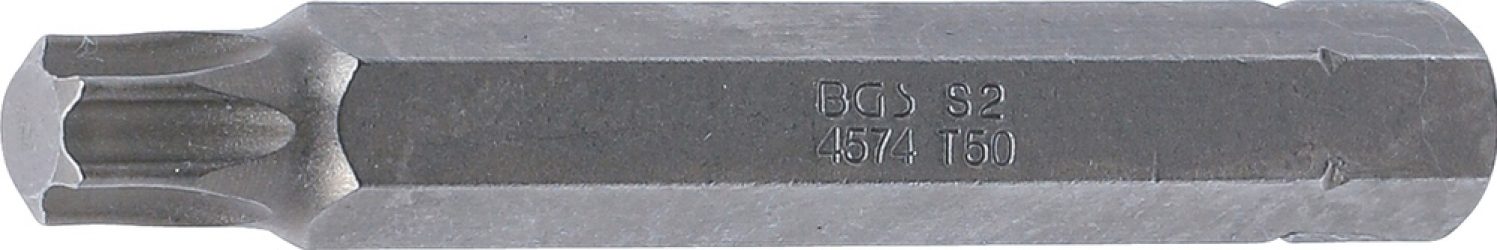 Bit | Délka 75 mm | pohon vnější šestihran 10 mm (3/8") | T-profil (pro Torx) T50