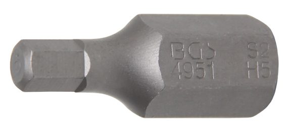 Bit | Délka 30 mm | pohon vnější šestihran 10 mm (3/8") | vnitřní šestihran 5 mm