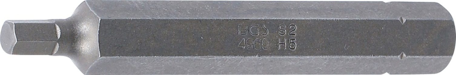 Bit | Délka 75 mm | pohon vnější šestihran 10 mm (3/8") | vnitřní šestihran 5 mm