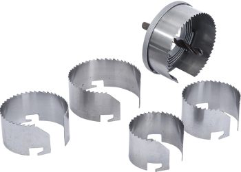 Sada vykružovací pily | Ø 60 - 95 mm | hloubka 35 mm | 5dílná