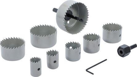 Sada vykružovací pily | Ø 19 - 64 mm | hloubka 24 mm | 11dílná