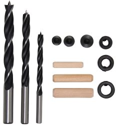 Sada dřevěných kolíků / vrtáků | 6 - 10 mm | 43dílná