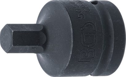 Silová nástrčná hlavice | délka 55 mm | 20 mm (3/4") | vnitřní šestihran 12 mm