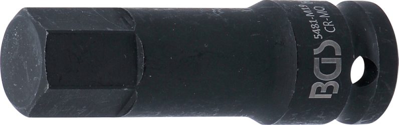 Silová nástrčná hlavice | délka 75 mm | 12