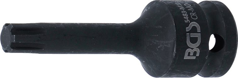 Silová nástrčná hlavice | délka 75 mm | 12