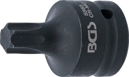 Silová nástrčná hlavice | délka 60 mm | 20 mm (3/4") | T-profil (pro Torx) T65