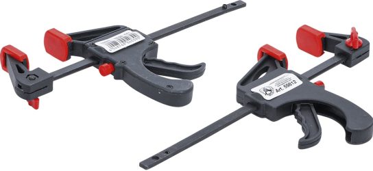 Sada rychloupínací a rozpínací svěrky | 105 mm | 2dílná