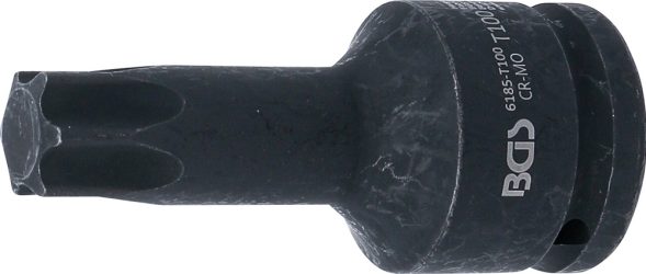 Silová nástrčná hlavice | délka 100 mm | 20 mm (3/4") | T-profil (pro Torx) T100