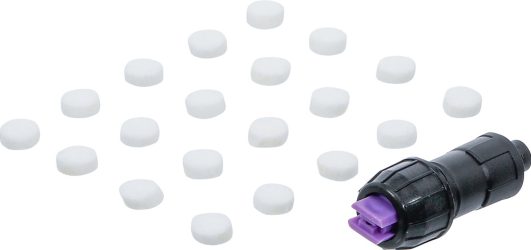 Sada náhradních trysek a náhradních filtrů | pro láhev s mechanickým rozprašovačem pěny | pro BGS 6771 | 21dílná